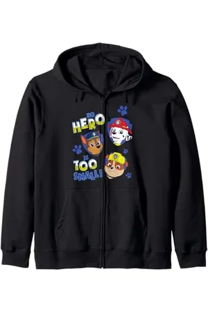 Paw Patrol No Hero Is Too Small Badges Kapuzenjacke
