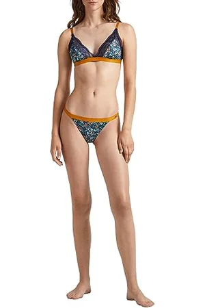 Pepe Jeans Damen FLORAL Thong Panties, , M