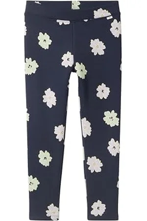 TOM TAILOR Mädchen Kinder Jersey Leggings mit Blumen-Print, , 116/122