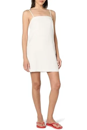 THE DROP Seville Linen Mini Shift Dress Kleider, , 3XL Große Größen