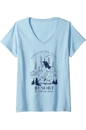 My Little Pony Damen Whistler Mountain T-Shirt mit V-Ausschnitt