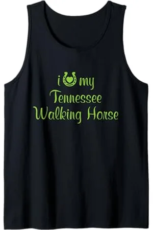 Hip Ich liebe meinen Tennessee Walking Horse Equestrian Show Trainer Tank Top