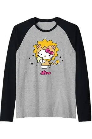 Hello Kitty Leo Star Sign Raglan