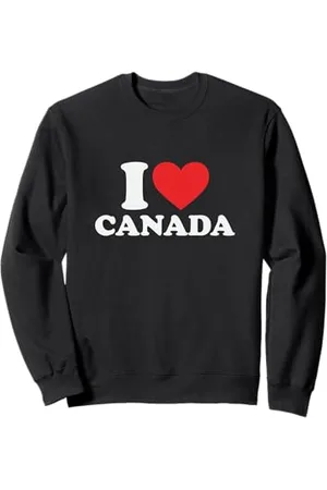 CANADIAN Ich liebe Kanada Sweatshirt