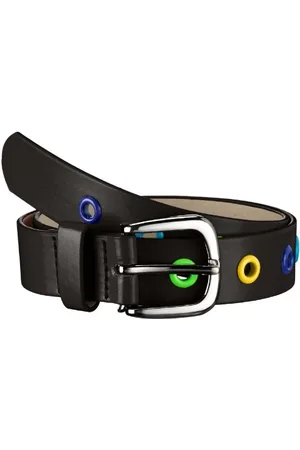 Playshoes Unisex Kinder Pu-gürtel Mit Nieten Belt, , 55 EU