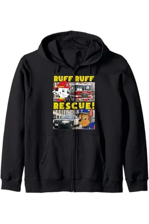 Paw Patrol Ruff Ruff Rescue! Marshall und Chase Foto Kapuzenjacke