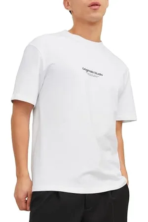 JACK & JONES Herren Rundhals T-Shirt JORVESTERBRO - Regular Fit S M L XL XXL, Größe:L, Farbe: 12240121