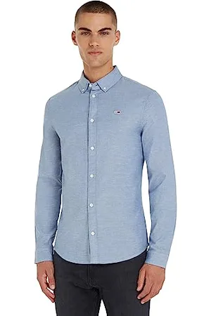 Tommy Hilfiger Herren Tjm Slim Stretch Oxford Shirt Dm0dm09594 Langarmhemden Gewebte Oberteile, , M EU