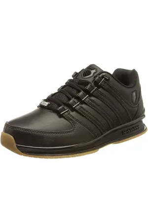 K-Swiss Herren Rinzler Sneaker, Black/Gum, 39.5 EU