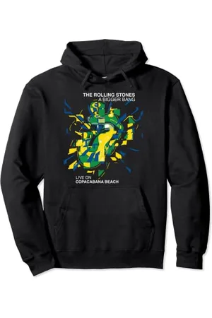The Rolling Stones Offizielles Rolling Stones A Bigger Bang Bursting Tongue Logo Pullover Hoodie