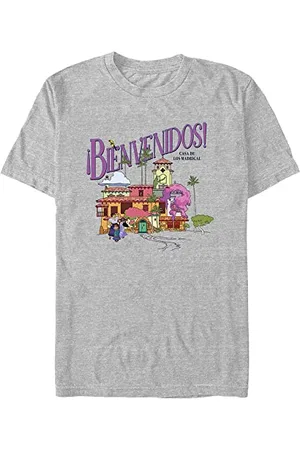 Disney Unisex Encanto Destination Casa Organic Short Sleeve T-shirt, , XXL