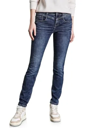 Street one Damen A378133 Jeans im Slim Fit, , 26W / 28L