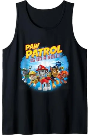 Paw Patrol Group Shot Is On A Roll Tank Top