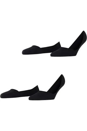 ESPRIT Damen Füßlinge Cotton Invisible Multipack W In Baumwolle unsichtbar einfarbig 2 Paar, , 35-38