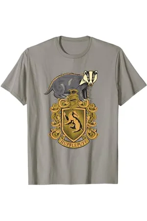 Harry Potter Hufflepuff Sketch Crest T-Shirt