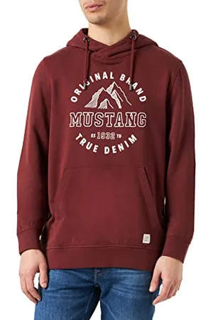 Mustang Herren Bennet H Print Kapuzenpullover, , 3XL