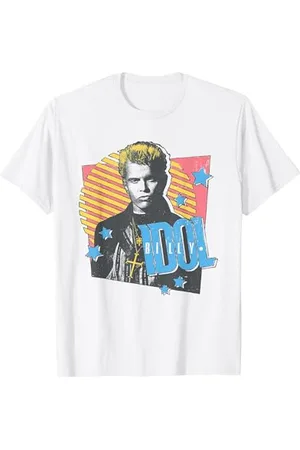 Billy Idol Retro Umriss T-Shirt