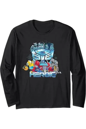 TRANSFORMERS Evergreen Christmas Tis The Season To Be Heroic Langarmshirt