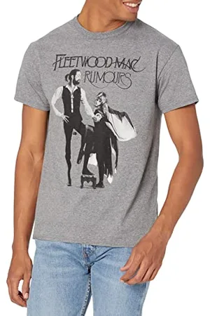 Fleetwood Mac Unisex-Erwachsene Official Rumors Graphite Heather T-Shirt, Groß