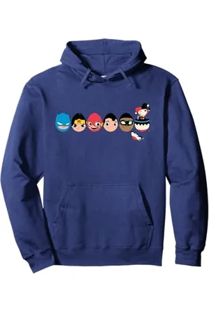 DC Comics Originals DC Super Friends 6 Good Easter Eggs Characters Pullover Hoodie