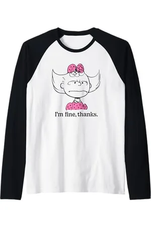 Peanuts Sally Fine Danke Raglan