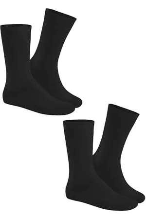 Hudson Herren Socken Only 2-Pack druckfreier Bund 43-46