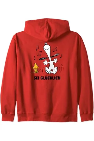 Peanuts Erdnüsse - Snoopy und Woodstock Be Happy Dance Kapuzenjacke