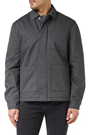 Benetton Herren Jacke 2qtuun021 Übergangsjacke, , M