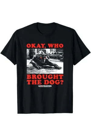 Ghostbusters Who Brought The Dog Zuul Lustiger Film T-Shirt