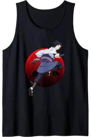 Naruto Shippuden Sasuke with Sharingan Tank Top