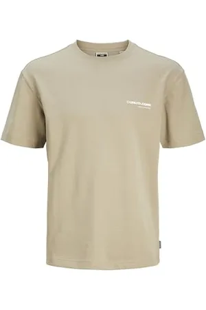 JACK & JONES Male T-Shirt Gedruckt Rundhalsausschnitt T-Shirt