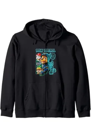 Paw Patrol Tech Police Pup Chase alle Charaktere Kapuzenjacke