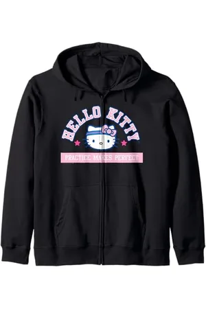 Hello Kitty Practice Makes Perfect Kapuzenjacke