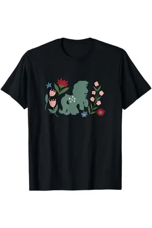 My Little Pony Vintage Floral Butterscotch Silhouette T-Shirt
