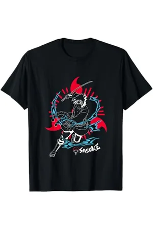 Naruto Shippuden Sasuke invertiert mit Sharingan Anime T-Shirt
