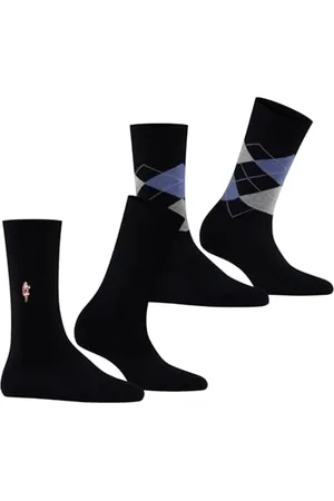 Burlington Damen Socken Everyday X-Mas Multipack W So Baumwolle gemustert 2 Paar, , 36-41