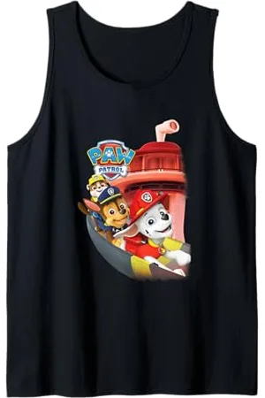 Paw Patrol Pups On Tower Slides Tank Top