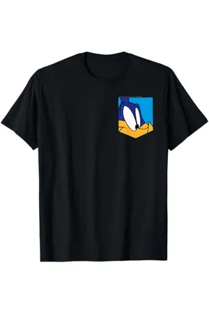 LOONEY TUNES Roadrunner Face Faux Pocket T-Shirt