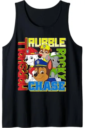 Paw Patrol Rubble, Chase, Rocky und Marshall Tank Top