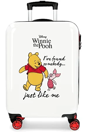 Disney Winnie The Pooh Kabinentrolley, Mehrfarbig, 38 x 55 x 20 cm, ABS, seitlicher Kombinationsverschluss, 34 l, 2 kg, 4 Räder