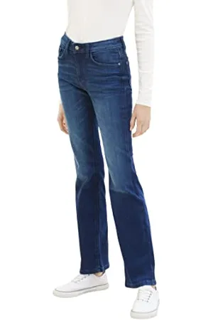 TOM TAILOR Damen 1035760 Kate Narrow Bootcut Jeans, , 31W / 32L
