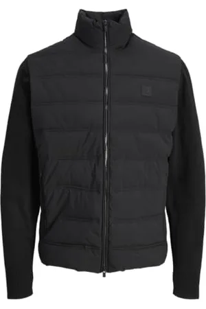 JACK & JONES Herren Jprblaturner Hybrid Jacket, Black, m