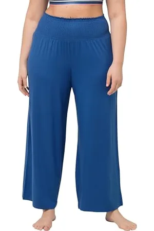Ulla Popken Damen Marlenehose Hose, , W36 / L32