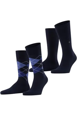 Burlington Herren Socken Everyday Mix Multipack M So Baumwolle gemustert 2 Paar, , 40-46
