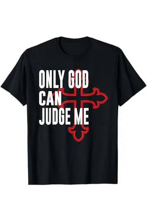 ONLY God Can Judge Me Christian Zeugnis Proklamation T-Shirt