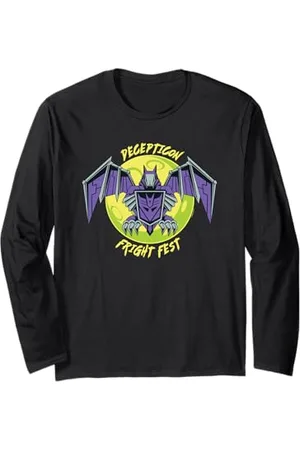 TRANSFORMERS Evergreen Halloween Decepticon Fright Fest Langarmshirt