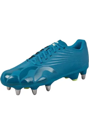 Canterbury Unisex Stamped Grndbrk Team Stiefel, Lagoon/Sunny Lime/Spray, 44.5 EU