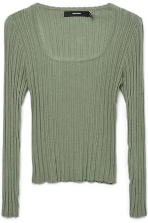 VERO MODA Vmcecilie Ls U-Neck Pullover Ga Noos