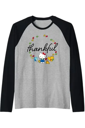Hello Kitty Thankful Raglan