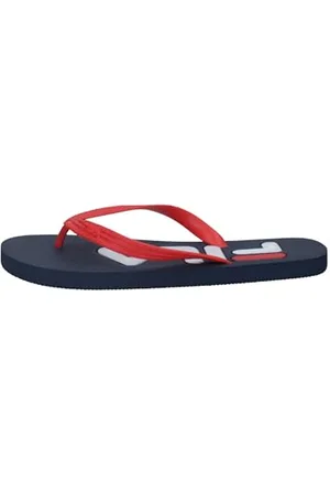 Fila Troy men Herren Slipper, Blau (Dress Blues/High Risk Red), 40 EU